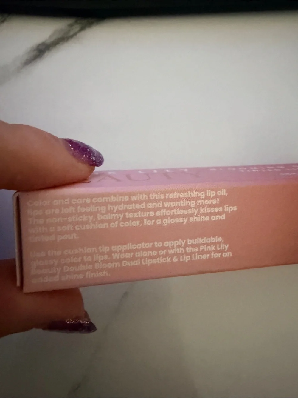 Pink Lily Beauty Blooming Gloss Tinted Lip Oil